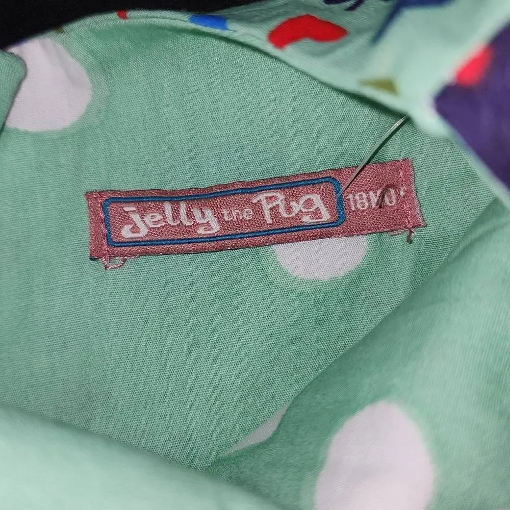 NWT Jelly‎ The Pug Girls Window Bird Dress 18 Months - Picture 4 of 4